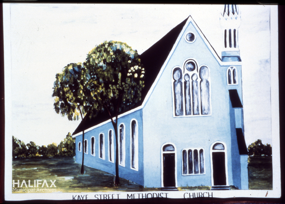 Colour image of a church