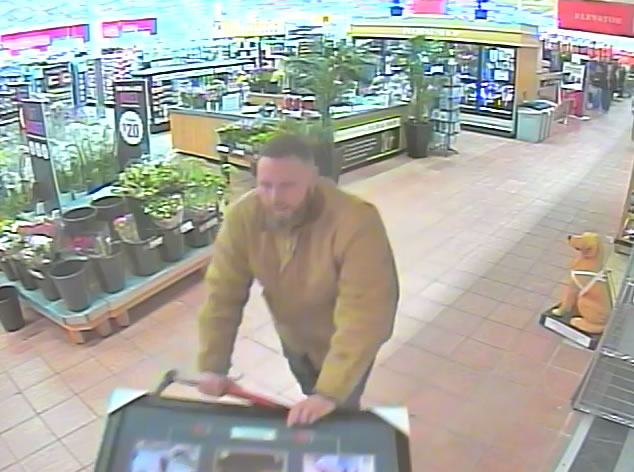 Police release photos of a theft suspect