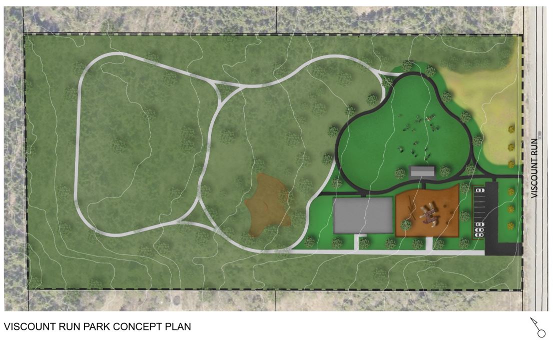 Viscount Run Park Concept Plan