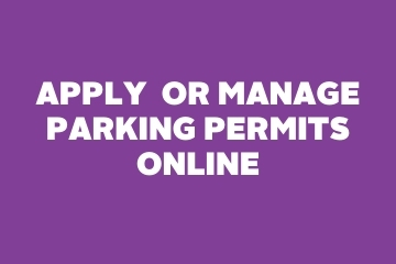 Apply or manage parking permits online