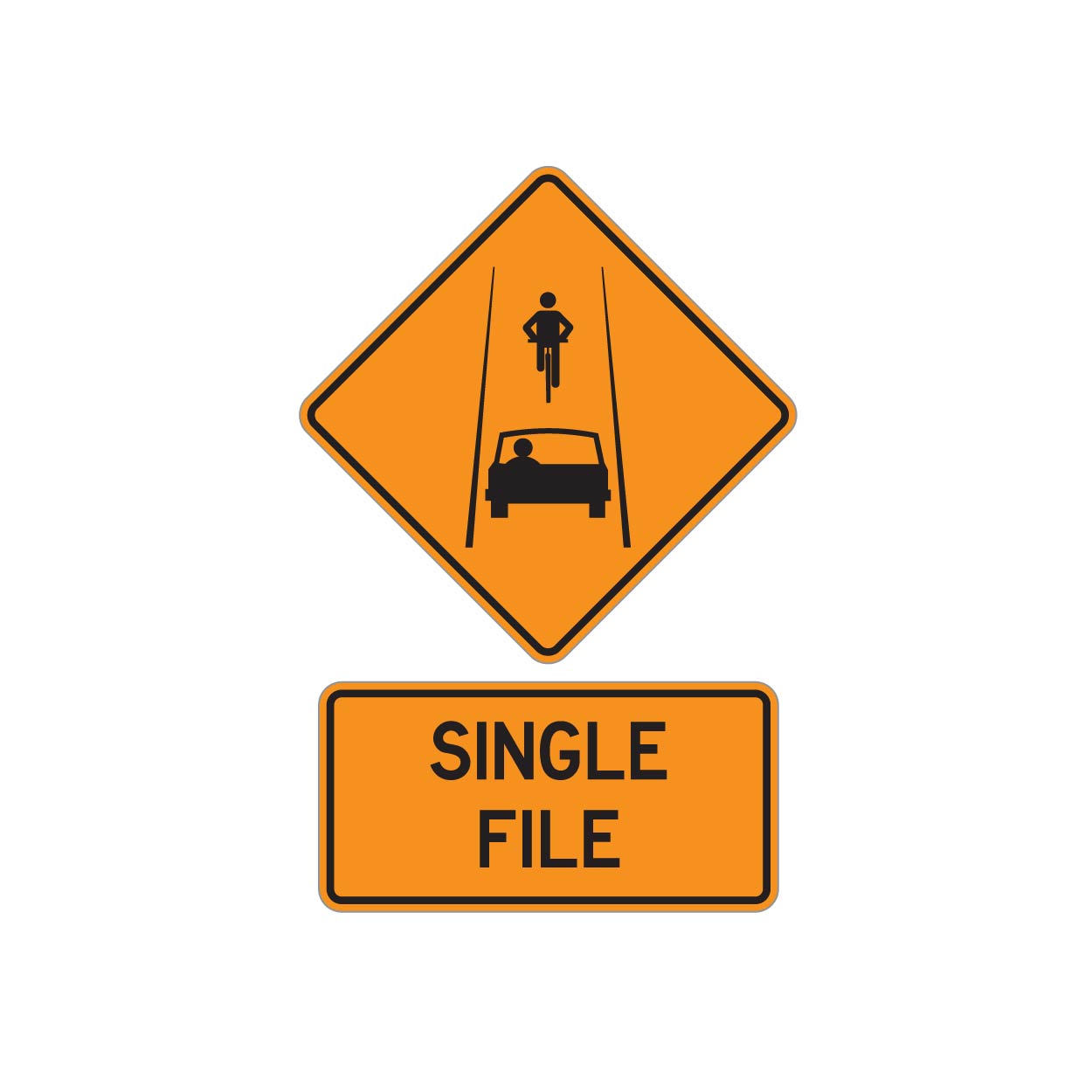 Shared Use Lane Sign