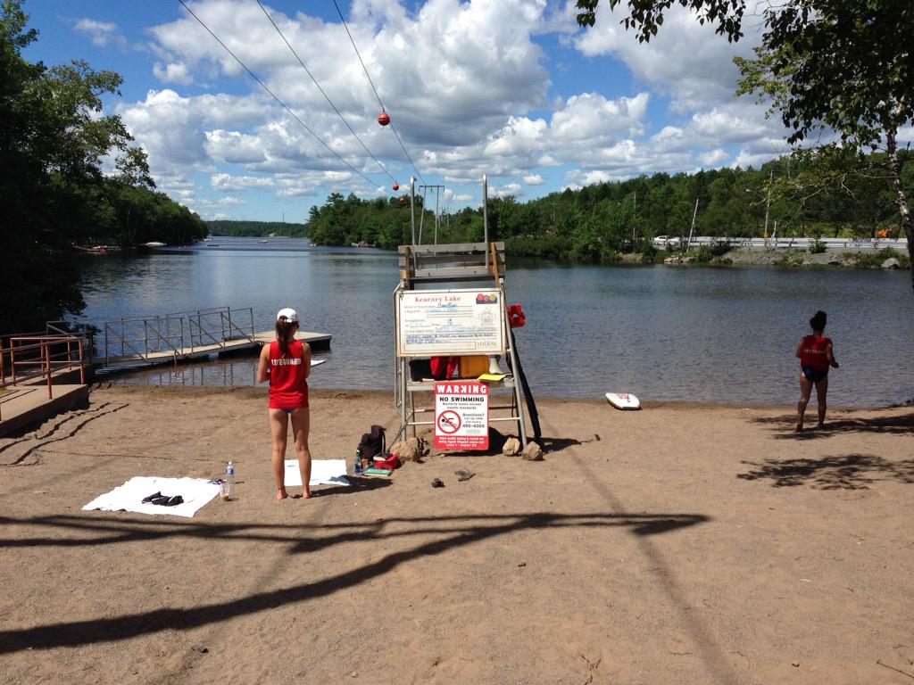 Kearney Lake Beach