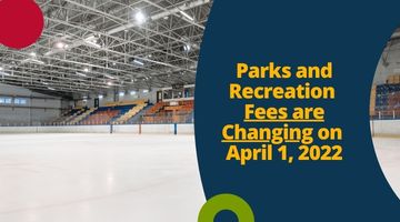 On April 1, 2022 the Recreation Fee structure will be changing. This will affect all recreation programs, rentals, and memberships fees. We plan to start communicating this message to residents by mid November to prepare them for the rate increase in 2022. 