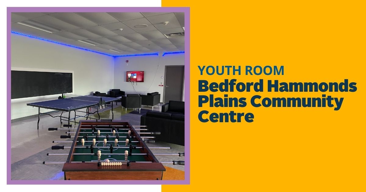 Bedford-Hammonds Plains Community Centre Youth Room