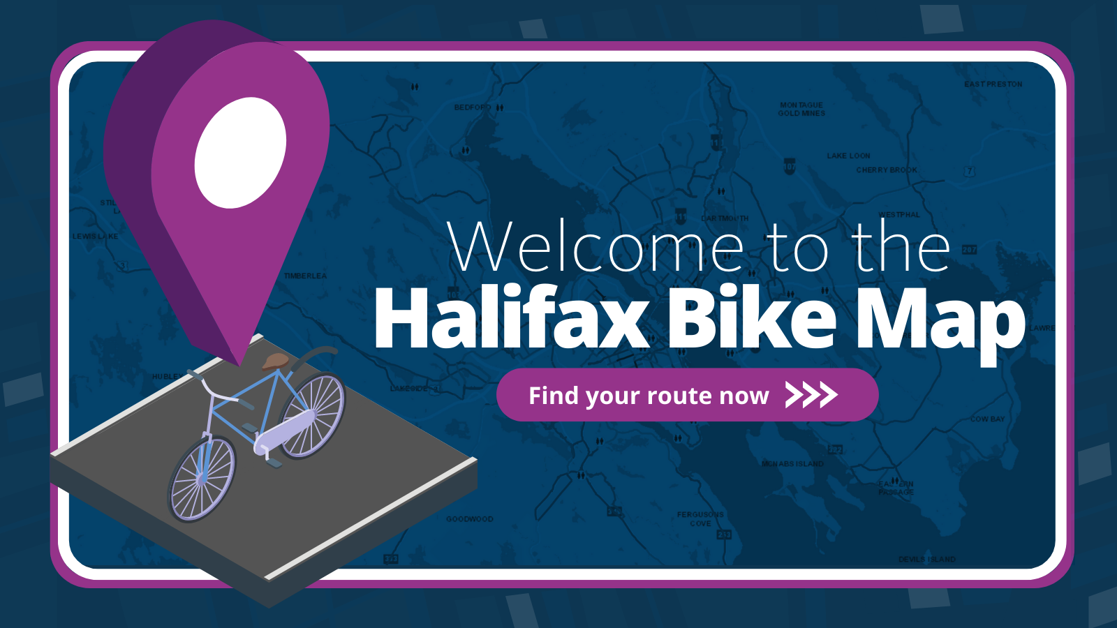 Halifax Bike Map