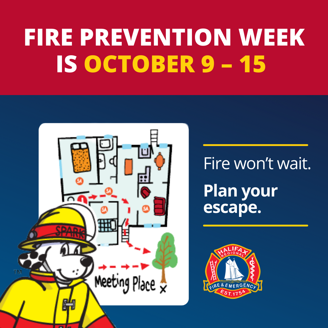 Fire Prevention Week FPW Fire Safety Events Halifax