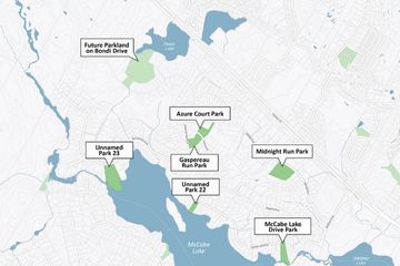 map of Indigo Shores area