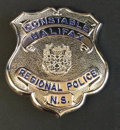 A Halifax Regional Police Constable badge was stolen on April 6.