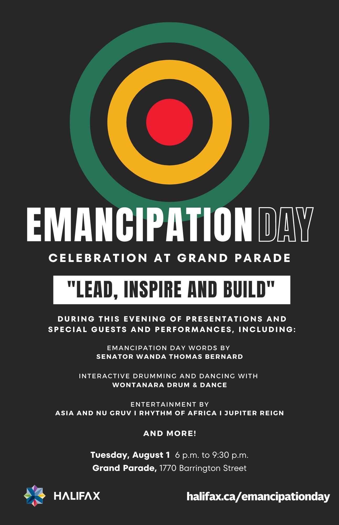 Emancipation Day invitation