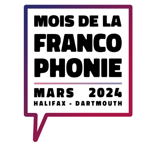 logo of the 2024 Francophonie Month in Halifax