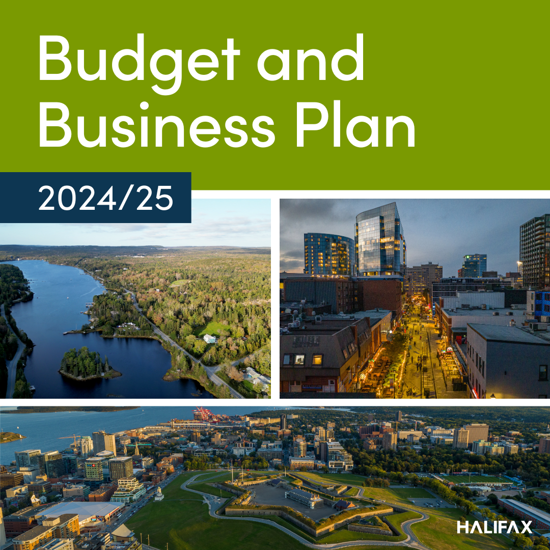 Alt text: A graphic for the 2024/25 Budget and Business Plan.