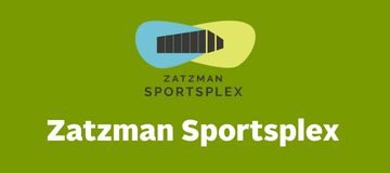 Zatzman Sportsplex Logo on green background