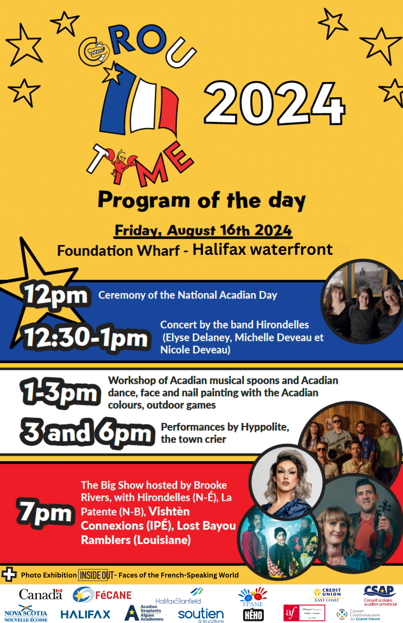 Program of Grou Tyme 2024 in Halifax