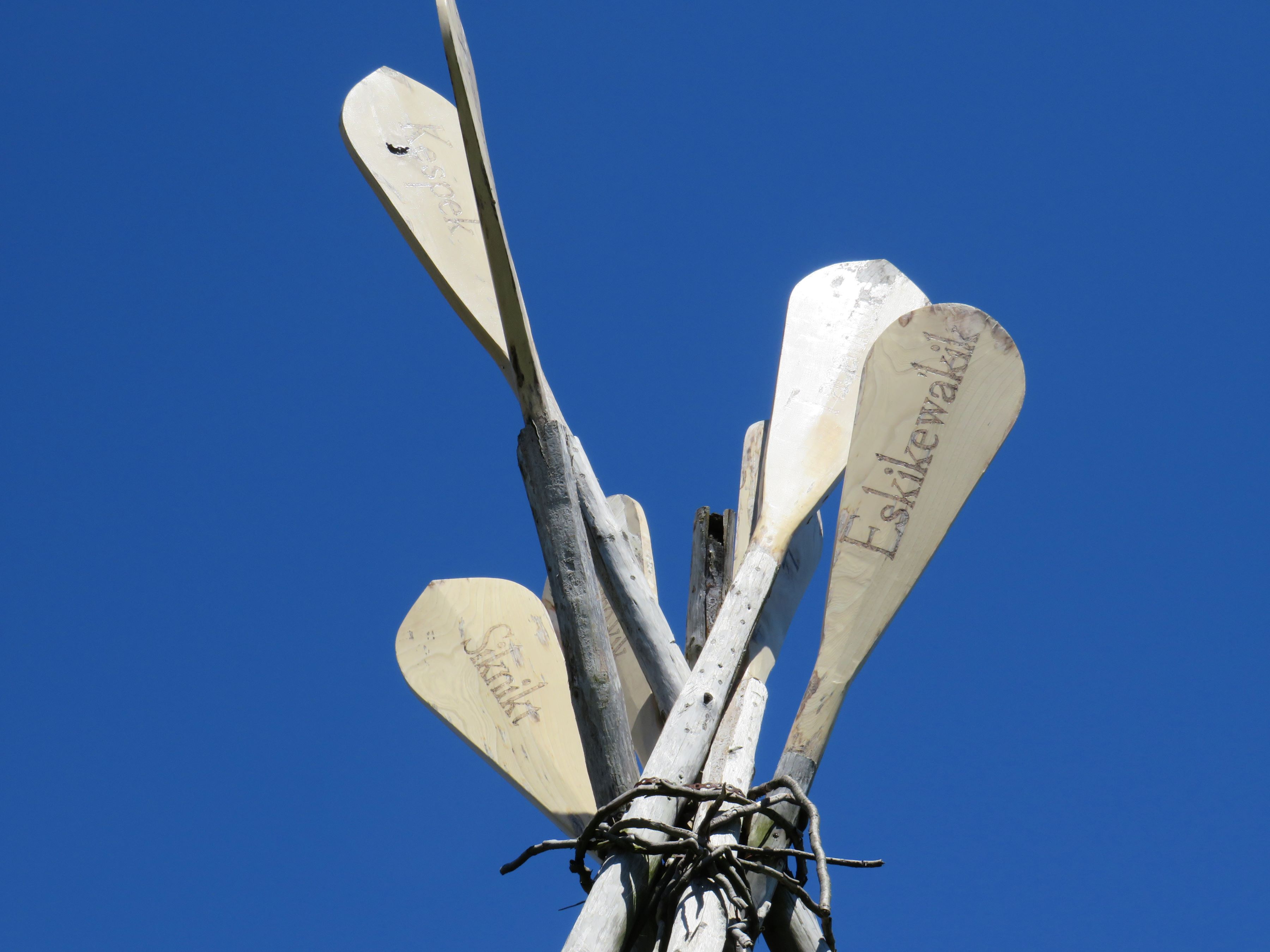 Our Common Woods (Mi’kmaw Sign Post), The Deanery Project 