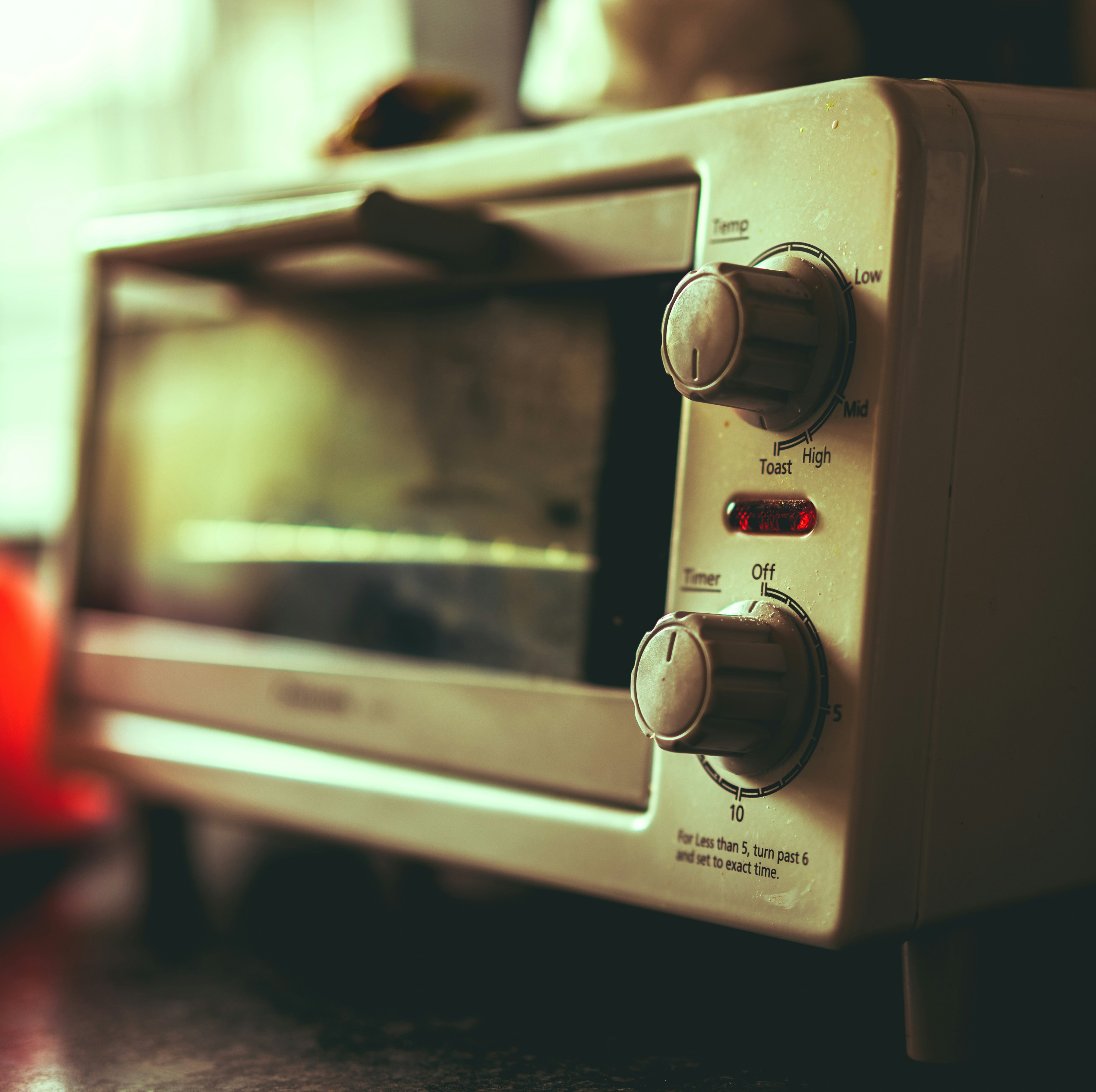 Photo of a toaster oven.