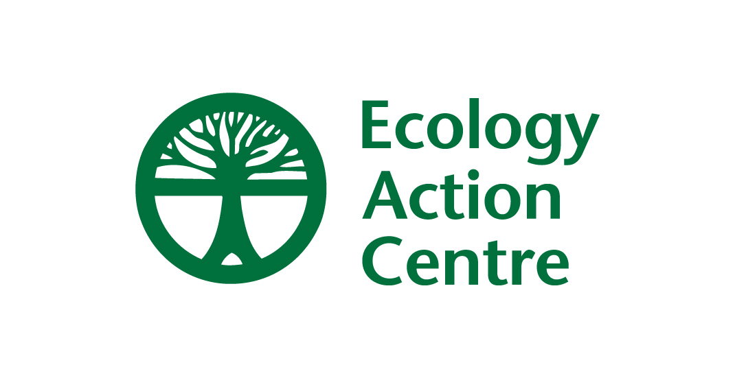 Ecology Action Centre logo, which resembles a tree, and the name of the organization.