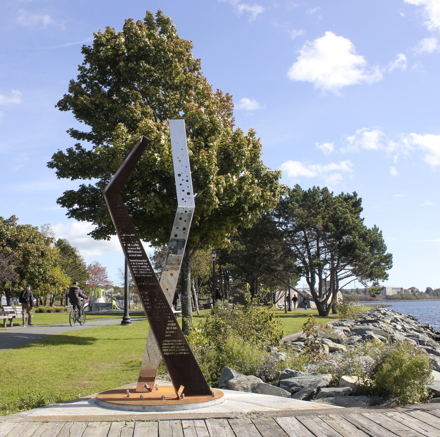 Halifax explosion markers in Dartmouth