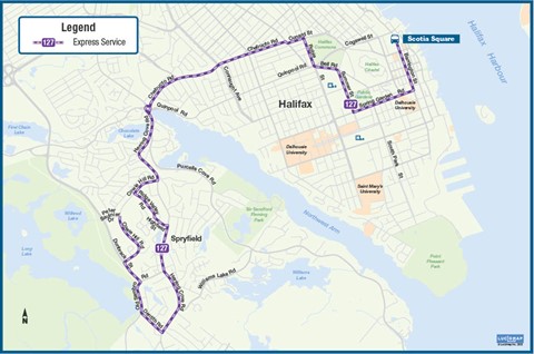 Route 127 Map