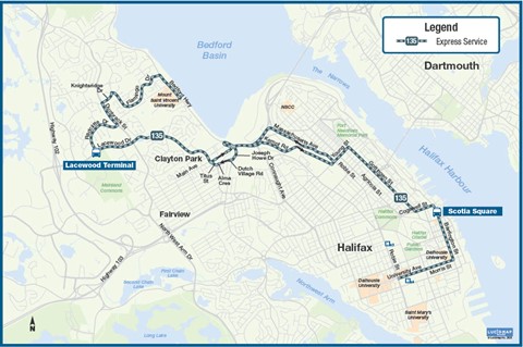 Route 135 Map