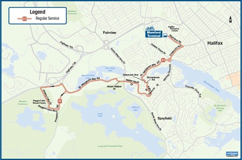 Route 22 Map