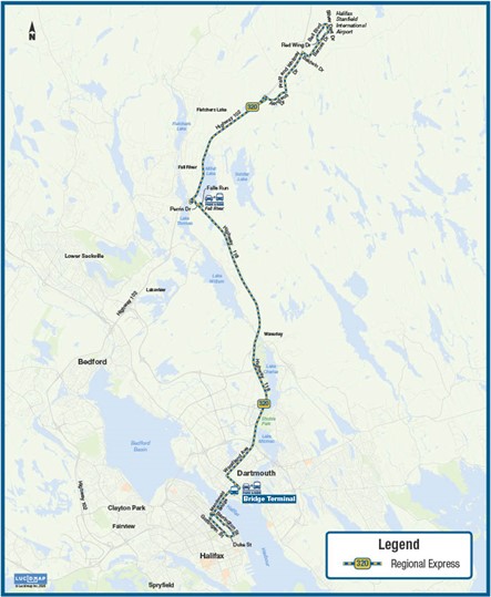 Route 320 Map