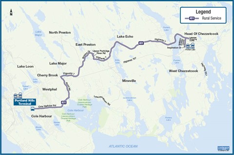 Route 401 Map