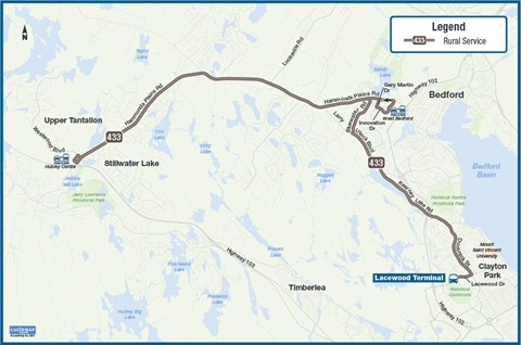 Route 433 Map