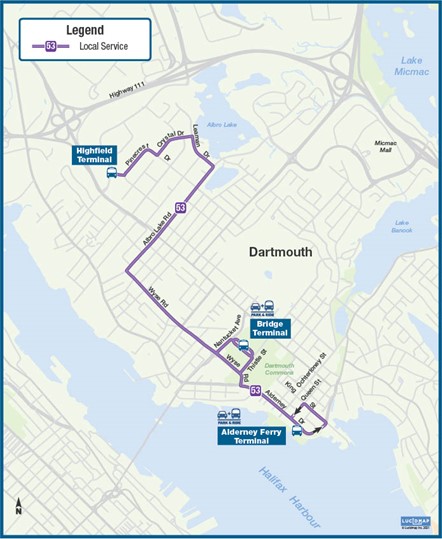 Route 53 Map