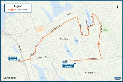 Route 63 Map