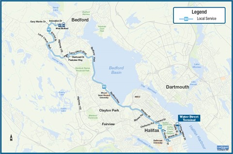 Route 90 Map