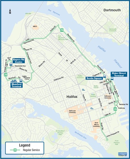 Route 29 Map