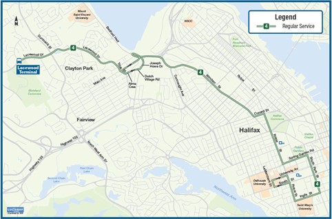 Route 4 Map