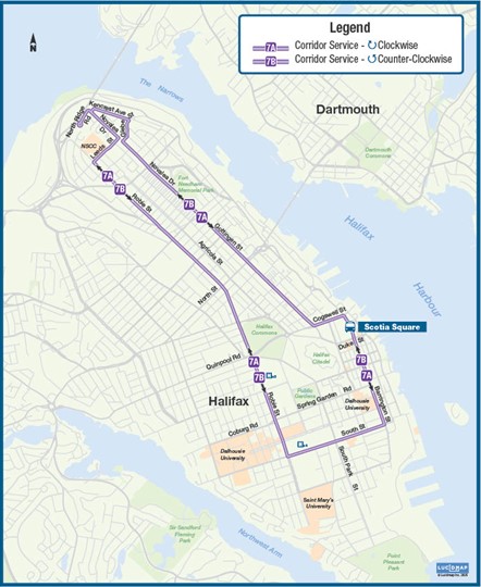 Route 7 Map