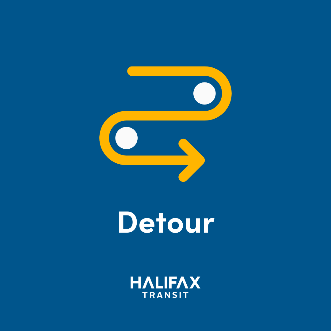 Halifax Transit Detour