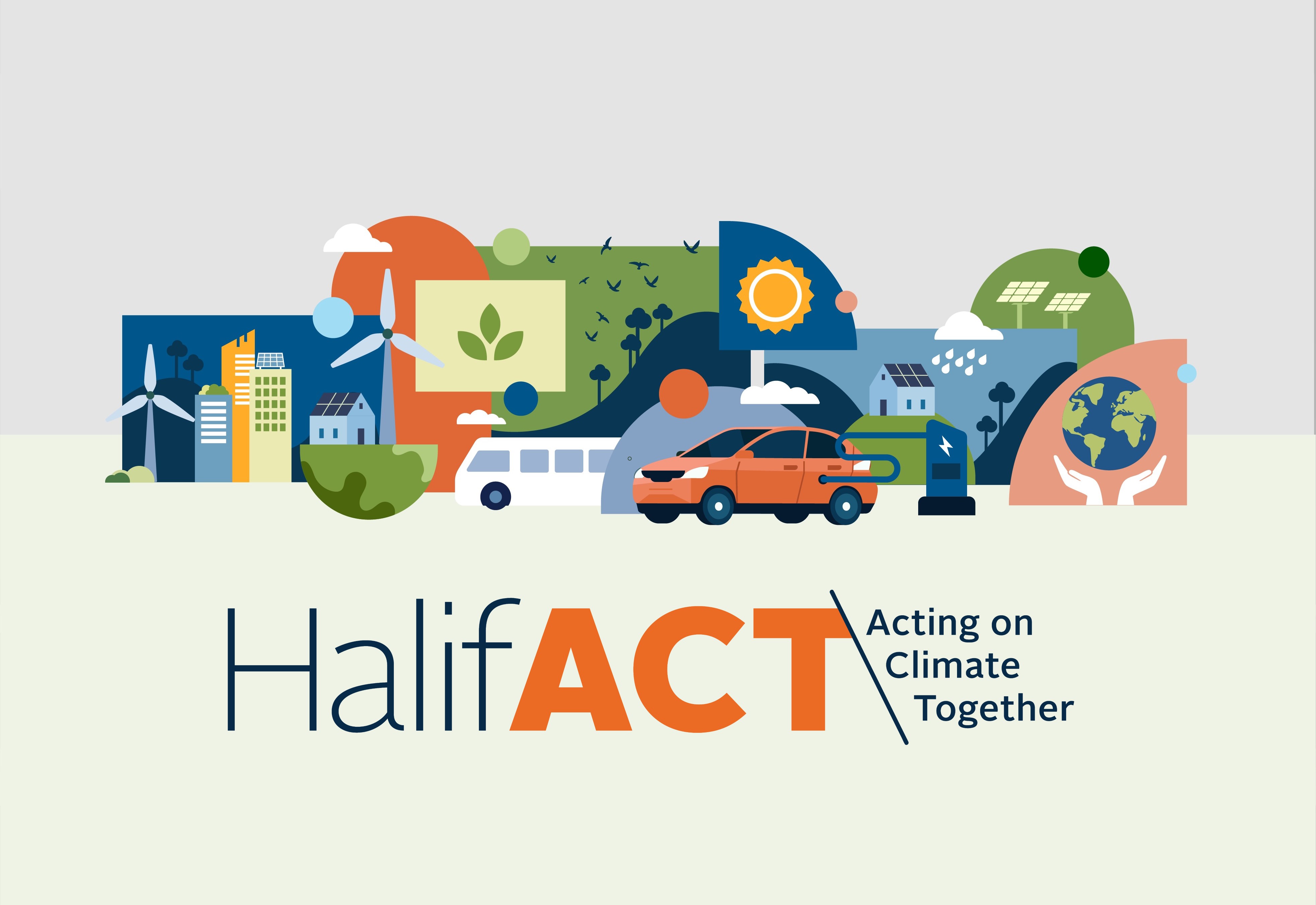 The HalifACT Hub banner and HalifACT logo.