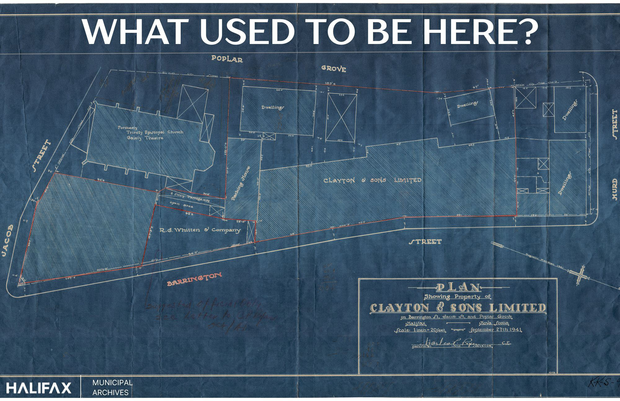 Blueprint plan 