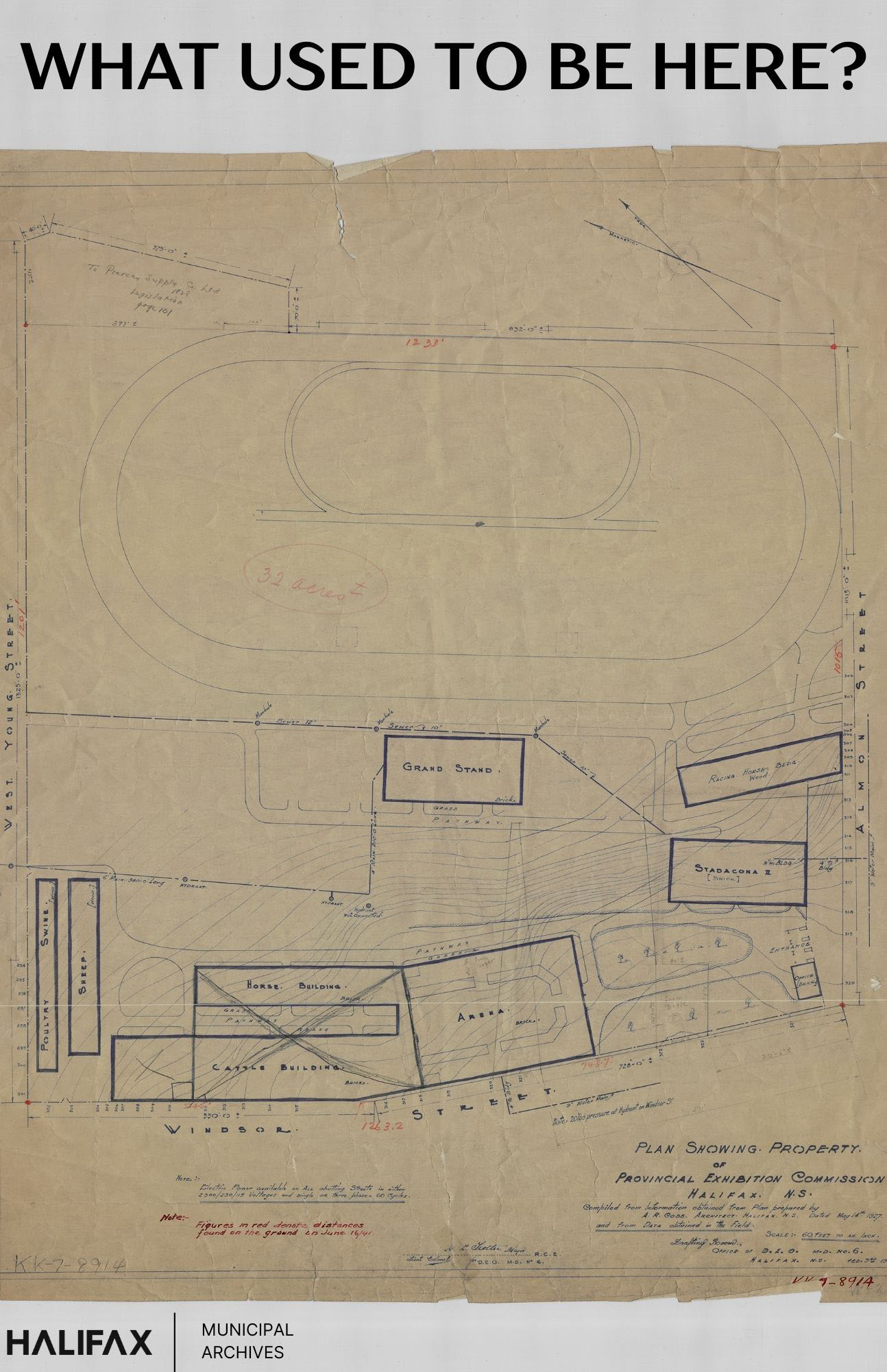 Colour architectural plan