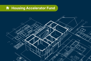 The illustration shows a blueprint-style outline of a building with the Halifax logo at the bottom.