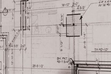 Construction plans graphic