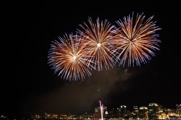 a photo of fireworks