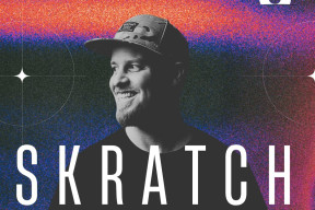 Colourful New Year’s Eve 2025–26 event graphic featuring bold white numbers, star accents, and text listing performers Skratch Bastid, Lane Hall, and JupiterReign