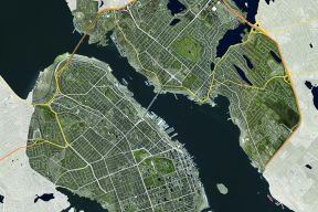 Map of downtown Halifax and Dartmouth - Centre Plan area
