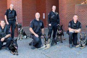 Halifax Regional Police K9 Unit dogs and handlers
