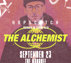 The Alchemist poster, live concert 