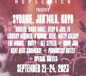 Lineup names for Hopscotch Festival