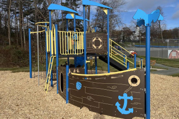 Image of newly recapitalized play structure